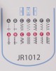 Ραπτομηχανή JANOME JR1012 12-βελονιές ΟΙΚΙΑΚΕΣ ΡΑΠΤΟΜΗΧΑΝΕΣ