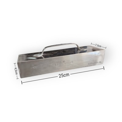 Βαρίδι Nickel 2.0kg  25x7,5cm με χειρολαβή -Βάρος 2 κιλά