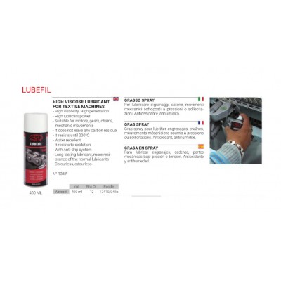 Spray Lubefil 400ml - Λιπαντικό