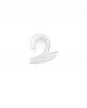 Γαντζάκι Λευκό για Κάλτσες 1000pcs  - Plastic Hook A003 ΕΙΔΗ ΣΥΣΚΕΥΑΣΙΑΣ 