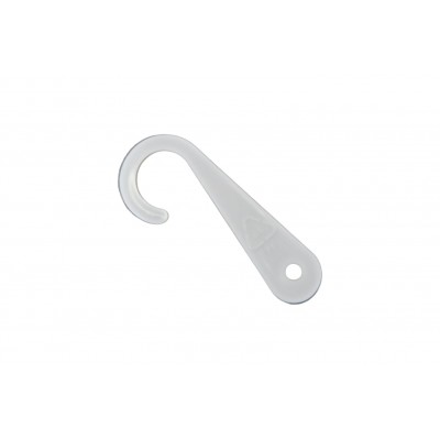 Γαντζάκι Λευκό 1kg  - Plastic Hook A06 
