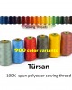 Κλωστή Ραφής Ενδυμάτων Tursan - Κώνος 5000m -  Νο.120  100% Spun Polyester - 900 Χρώματα  ΚΛΩΣΤΕΣ -  ΝΗΜΑΤΑ