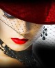 Diamond Painting Art Πρόσωπο Γυναίκας με Κόκκινο Καπέλο 20cm x 30cm 20X30cm