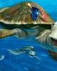 Diamond Painting Art Nemo,Dory & χελώνα στο βυθο 20cm x 30cm 20X30cm