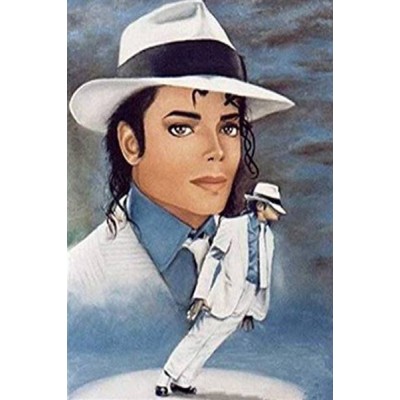 Diamond Painting Art Michael Jackson 20cm x 30cm