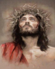 Diamond Painting Art Ιησούς Χριστός με αγκάθινο στεφάνι 40cm X 30cm 40x30cm
