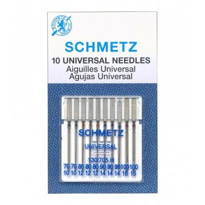 Βελόνες Οικιακής Ραπτομηχανής Schmetz Universal 70-100
