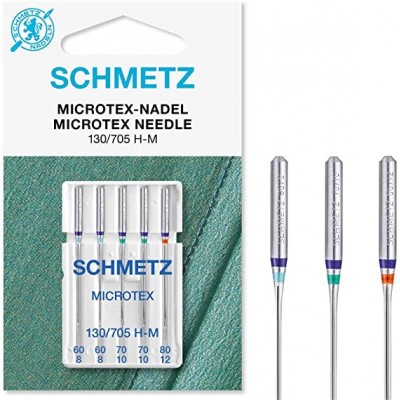 Βελόνες Οικιακής Ραπτομηχανής Schmetz για Microtex 60-80 