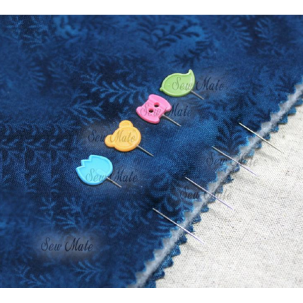 Καρφίτσες με Τουλίπα-Κεφαλάκι σε διάφορα χρώματα SewMate ΚΑΡΦΙΤΣΕΣ
